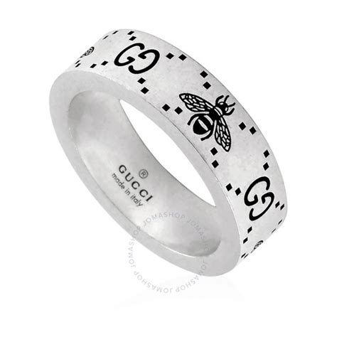 gucci bee ring large|gucci bee engraving ring.